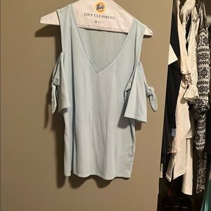 Light Blue Women's Top
